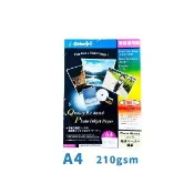 【CLEAN 克林】ColorJet 超光澤亮面相片紙210gsm A4/30張 #DUD211(噴墨 雷射 列印紙 防水紙 噴墨列印)