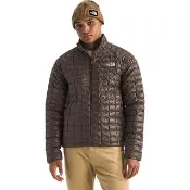 【The North Face】外套 男 鋪棉夾克 防風 防潑水 M THERMOBALL JACKET 棕 NF0A8FJ1BOW