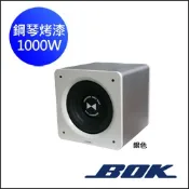 【音響倉庫】BOK 15吋1000瓦主動式超低音(KC-1000)銀灰色
