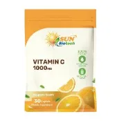 【Sun 日落恩賜】光炫維生素C 1000mg錠(30錠/袋)