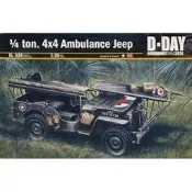 .逆時光.意大利 ITALERI 0326 1/35 1/4噸4x4急救吉普車