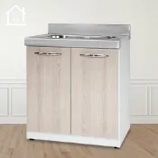 塑鋼水槽 塑鋼流理台 不鏽鋼流理台 防水塑鋼家具【巧沐家具】