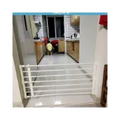 (店+)✨精品寵物用具✨寵物圍欄室內狗狗家用隔離免打孔小型伸縮護欄柵欄欄杆擋板門欄