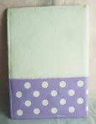【震撼精品百貨】Micky Mouse 米奇/米妮 書套/護照套-紫點【共1款】 震撼日式精品百貨