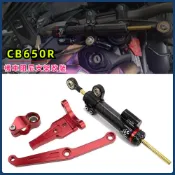 【台灣出貨】阻尼支架 適用於本田 CB650R 改裝阻尼支架 鈦尺碼平衡桿 防甩頭穩定器支架