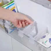 【熊爸爸大廚】伸縮分隔冰箱側門夾板4入一組 瓶瓶罐罐站立分隔板(4組)
