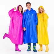 三和牌 PVC 塑膠太空雨衣 雨衣 連身雨衣 全身雨衣 輕便雨衣 XL/2XL