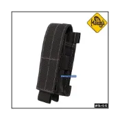 (店+)野戰搖滾 馬蓋先 MAGFORCE 8號手槍彈匣袋/戰術電筒袋 黑色 腰掛手電筒包工具袋雜物袋工具刀套電筒套