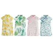 (店+)【Baby 童衣】兒童短袖旗袍 女童洋裝 女寶寶中國風連衣裙 90051