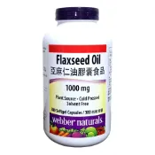【Costco好市多】Webber Naturals 亞麻仁油膠囊食品 300粒