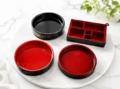 ☆荳荳龍~DIY手作☆ 迷你餐盒 日式壽司盒 仿真壽司盒 微縮食玩 娃娃屋