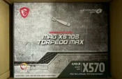 三和電腦配件店 微星MAG X570S TORPEDO MAX 魚雷主機板 現貨秒發 AM4插槽 PCIe4.0 支援Ryzen 箱說碼合一 廠商直營 電腦工作室推薦