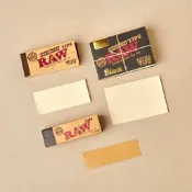 黑羊選物 台灣現貨 RAW 紙濾嘴 全系列商品 寬版紙濾嘴 加長紙濾嘴 預留摺痕 tips 捲菸紙 paper 紙濾嘴