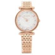 大高雄鐘錶城 SWAROVSKI 施華洛世奇 Crystalline Wonder 夢幻奇蹟時尚金屬腕錶 玫瑰金色 35mm 5656911｜樂天領券現折★全館特惠中★指定刷卡回饋10%