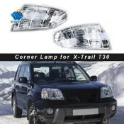 《台灣現貨》NISSAN 日產 X-Trail T30 2001-2007 的汽車前指示燈霧燈汽車下部保險槓轉角燈, 不