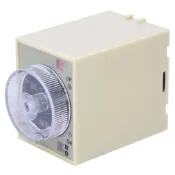[現貨] 延遲定時器時間繼電器可調旋鈕高品質 PC 外殼 ST3PA F AC220V 50/60Hz