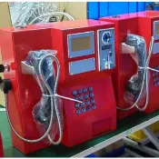 投幣電話機景區戶外模型收費通話防水公共壁掛式4g電話復古