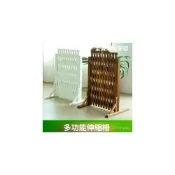 (店+)免運 戶外防腐木柵欄室外伸縮籬笆護欄室內寵物圍欄裝飾網格隔斷木花架 伸縮柵欄 實木 圍籬 木籬笆 木格柵