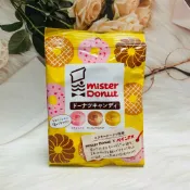 日本 Mister donut X Pine 派恩聯名 甜甜圈造型糖果 75g 三種風味 草莓牛奶味 焦糖牛奶味 蜂蜜味