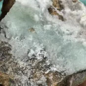 dr05雲南 藍文石 原礦 藍霰石 Blue Aragonite [友克鑫礦業]