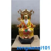 塑造1.08米三清神像三清祖師太上老君道德天尊元始天尊樹脂佛像