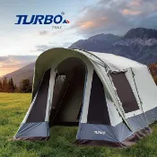 【Turbo Tent】Tourist 270 單件式ㄧ房一廳六人帳(速搭帳 全新版 全遮光 類黑膠)