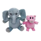 小豬小象玩偶公仔elephant and piggie繪本玩偶