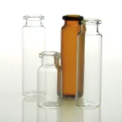 順億儀器 《ALWSCI》20ml 茶色 壓蓋式頂空瓶 壓蓋瓶 【100支/盒】 22.5×75mm 20mm 斜口/圓平底 實驗儀器 試藥瓶 樣品瓶 儲存瓶