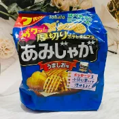 日韓小潼 日本 Tohato 東鳩 5袋入 鹽味 網狀 厚切 洋芋片 85g｜全店$299 全家取貨免運｜滿額折500｜APP下單最高賺19%點數⚡