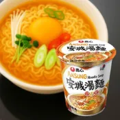 (店+)【CHARA 微百貨】韓國 農心 安城湯麵 原味 杯裝 66g
