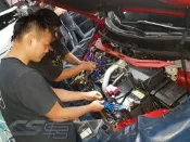 CS車宮車業 LUXGEN U6 GT 220 安裝 濾波型負極 接地線 現貨供應