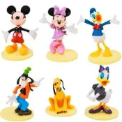 Disney 迪士尼 米奇 米妮 布魯多 黛西 高飛 唐老鴨 可愛 童玩 療癒 蛋糕 創意 公仔 擺件 擺飾 玩具 造型