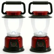 喜挖2店 2pcs/4pcs led Lantern Dimmable Battery Powered Camping
