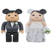 Be@rbrick 庫柏力克熊 庫柏力克熊 BE@RBRICK 結婚 PLUS 400％
