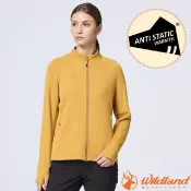 【荒野 WildLand】女 保暖輕量四彈 外套 stretch 中層衣 抗靜電 薄外套 登山健行 夾克 0B32609