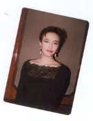 (玲59)  鄭裕玲  3*5 沖洗照片一張，早期圓角照片，保存還不錯!
