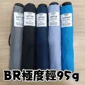 【中原雨傘王】《BigRed 極度輕》19吋手開傘 防潑水 重量95g 極輕量 隨身攜帶無負擔_終身免費維修