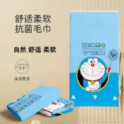 運動毛巾多啦A夢浴巾成人洗澡卡通圖游泳旅行機器貓沙灘巾叮噹貓