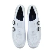 (店+)【SHIMANO】出清 SHIMANO S-PHYRE RC903 公路車鞋 動力鞋楦 寬版 卡鞋 白色