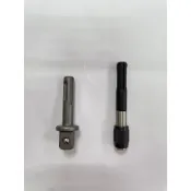 【現貨🔥】台灣製 @米金五金 起子變換接桿 4分 起子套筒轉接頭 四溝轉六角快脫接桿 四溝轉四分