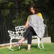 現貨[愛育亭]美國BEBE AU LAIT哺乳巾/禮盒組/拍嗝巾NEST純棉款