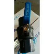不鏽鋼把手11/2“(1英吋半)／ 2英吋 PVC球塞凡而 止水閥 PVC水管開關_真俗五金賣場