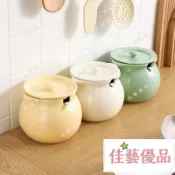 陶瓷豬油罐 耐高溫可直倒熱油 豬油罐 陶瓷 耐高溫 帶蓋 內附濾網分離油渣 密封防漏