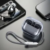 透明TPU防摔耳機殼 符防丟繩 三星 Galaxy Buds 3 Pro Buds3 耳機 保護套 保護殼 矽膠套