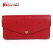 【DOKODEMO】LOUIS VUITTONCA0188 Monogram Empreinte Portefeuille Sarah 長皮夾