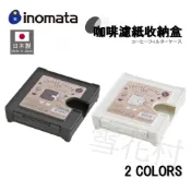 【日本製】inomata 磁吸式咖啡濾紙收納盒 方形紙巾收納 廚房收納 磁吸收納盒