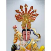 〔歡喜佛具〕純手工製作💫單鳳 鳳冠紙帽｜色彩醒目 貴氣十足 匠心打造