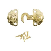 (店+)箱扣  鍍銅 珠寶盒 木盒 首飾盒 箱扣 鎖扣 前扣 DIY 五金 木工 手工材料 工具箱扣勾扣 皮包扣