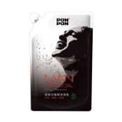 澎澎元氣炭控油沐浴乳補充包700g克 x 1【萬家福】