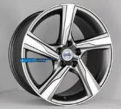 【員林 小茵 輪胎 舘】新款VOLVO專用圈 18吋 5X108 8J ET42 灰底拋光面 中心63.4